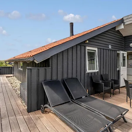 Koselig Hjem I Vejers Strand Med Badstue *